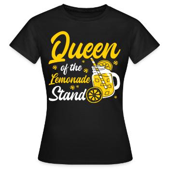 Lemon Juice Lemon Juice Lemonade - Women's T-Shirt - black - Front - AI Model Female 172 dark (172cm)