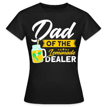Lemon Juice Lemon Juice Lemonade - Women's T-Shirt - black - Front - AI Model Female 172 dark (172cm)