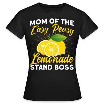 Lemon Juice Lemon Juice Lemonade - Women's T-Shirt - black - Front - AI Model Female 172 dark (172cm)