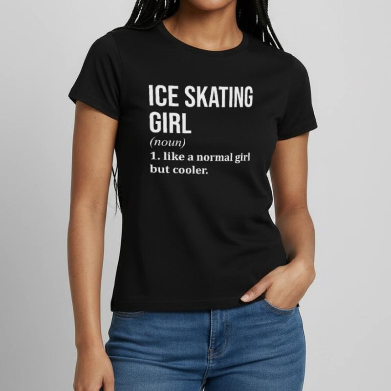 Eislaufen Eislaufen Eislaufen Eislaufen Frauen T-Shirt
