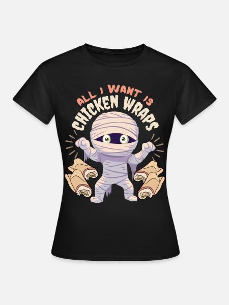 Drôle maman, maman de dessin animé, dire - T-shirt Femme - noir