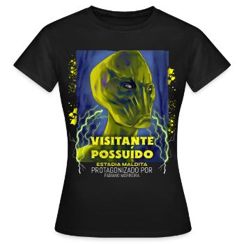 Alien Movie Poster, Aliens, Aliens - Women's T-Shirt - black - Front - AI Model Female 172 dark (172cm)