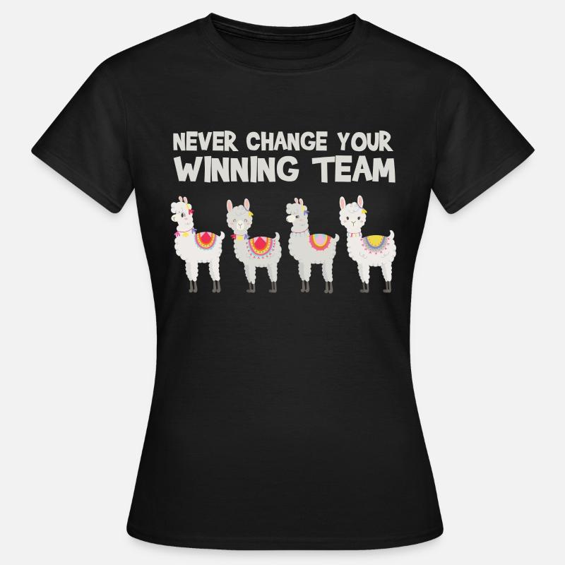 Alpaca alpaca alpaca alpaca - Women's T-Shirt - black
