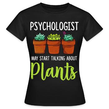 Psychologie psychologue thérapeute cadeau psyché - T-shirt Femme - noir - Devant - AI Model Female 172 dark (172cm)