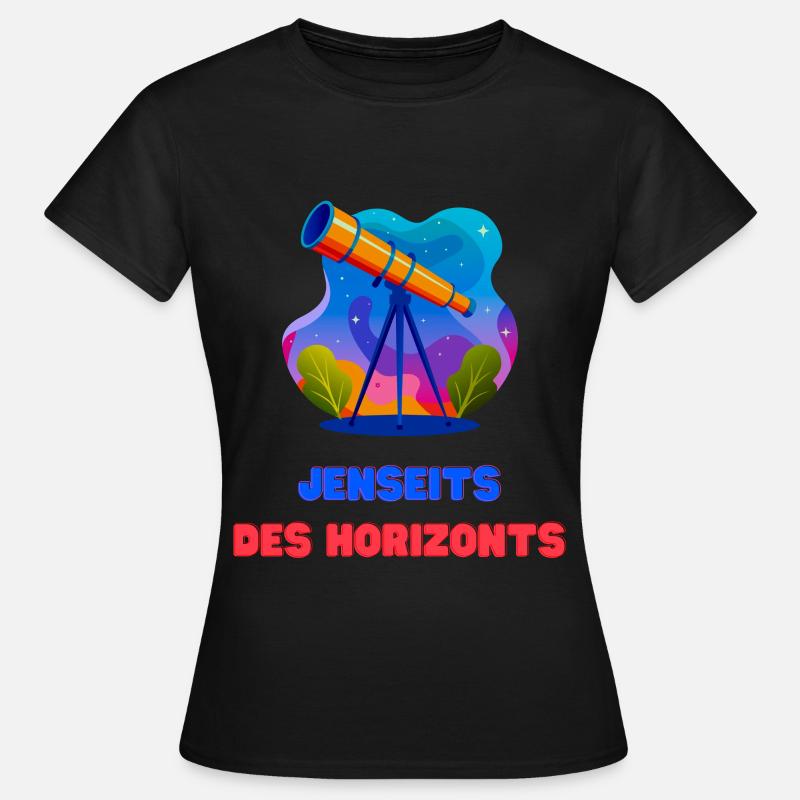 Beyond the horizon - Women's T-Shirt - black