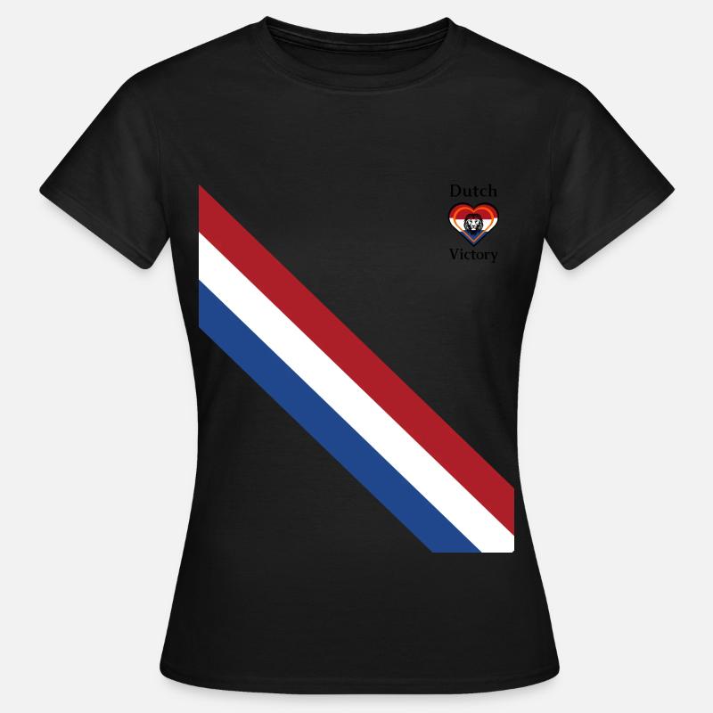 Great Dutch victory - Women's T-Shirt - black