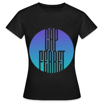 "Kapstadt oder kein Kapstadt" - Frauen T-Shirt - Schwarz - Vorne - AI Model Female 172 dark (172cm)