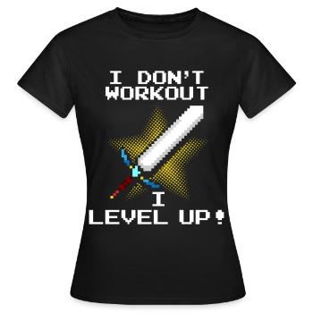 Gamers Gaming Video Game Videogame Console gamble - Women's T-Shirt - black - Front - AI Model Female 172 dark (172cm)