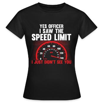 Tuner Tuner Course automobile voiture de course voiture de sport drag - T-shirt Femme - noir - Devant - AI Model Female 172 dark (172cm)
