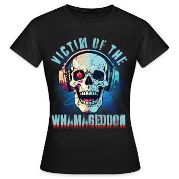 Victim of the Whamageddon - Women's T-Shirt - black - Front - AI Model Female 172 dark (172cm)