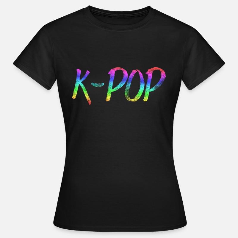 K-POP - Women's T-Shirt - black