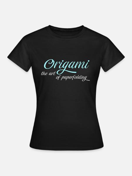 origami - Women's T-Shirt - black