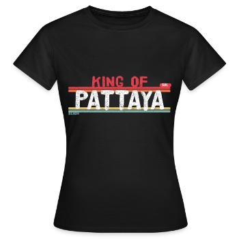 Pattaya König Thailand - Frauen T-Shirt - Schwarz - Vorne - AI Model Female 172 dark (172cm)