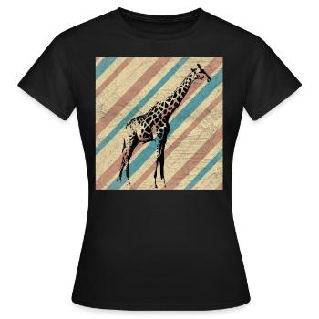 Safari - T-shirt Femme - noir - Devant - AI Model Female 172 dark (172cm)