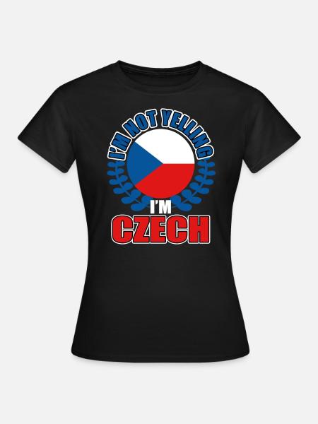 Tschechien - Frauen T-Shirt - Schwarz