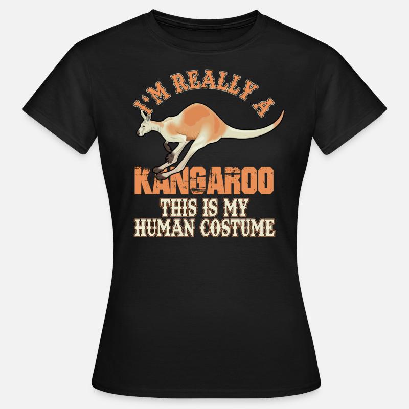 Kangaroo - Women's T-Shirt - black