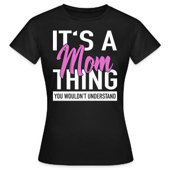 Beste Mutter Mama - Frauen T-Shirt - Schwarz - Vorne - AI Model Female 172 dark (172cm)