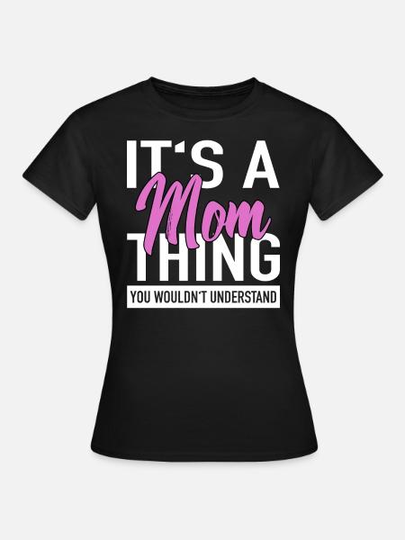 Beste Mutter Mama - Frauen T-Shirt - Schwarz