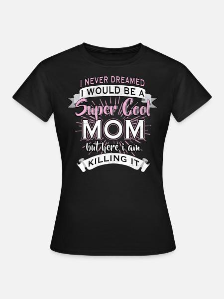 Beste Mutter Mama - Dame-T-shirt - sort