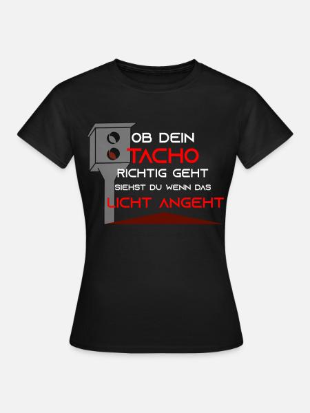 Auto Tuning Spruch lustig - Frauen T-Shirt - Schwarz