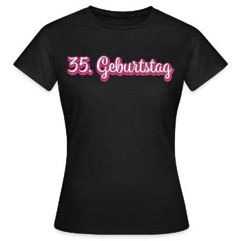 30. Geburtstag Gratulieren Glückwunsch - Frauen T-Shirt - Schwarz - Vorne - AI Model Female 172 dark (172cm)