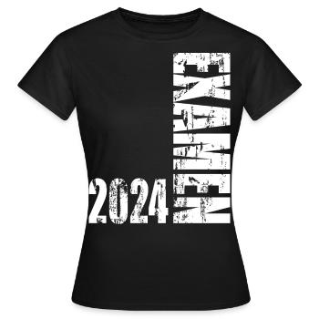 Examen 2024 - Frauen T-Shirt - Schwarz - Vorne - AI Model Female 172 dark (172cm)