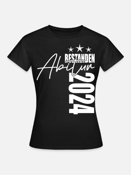 Abitur 2024 - Frauen T-Shirt - Schwarz