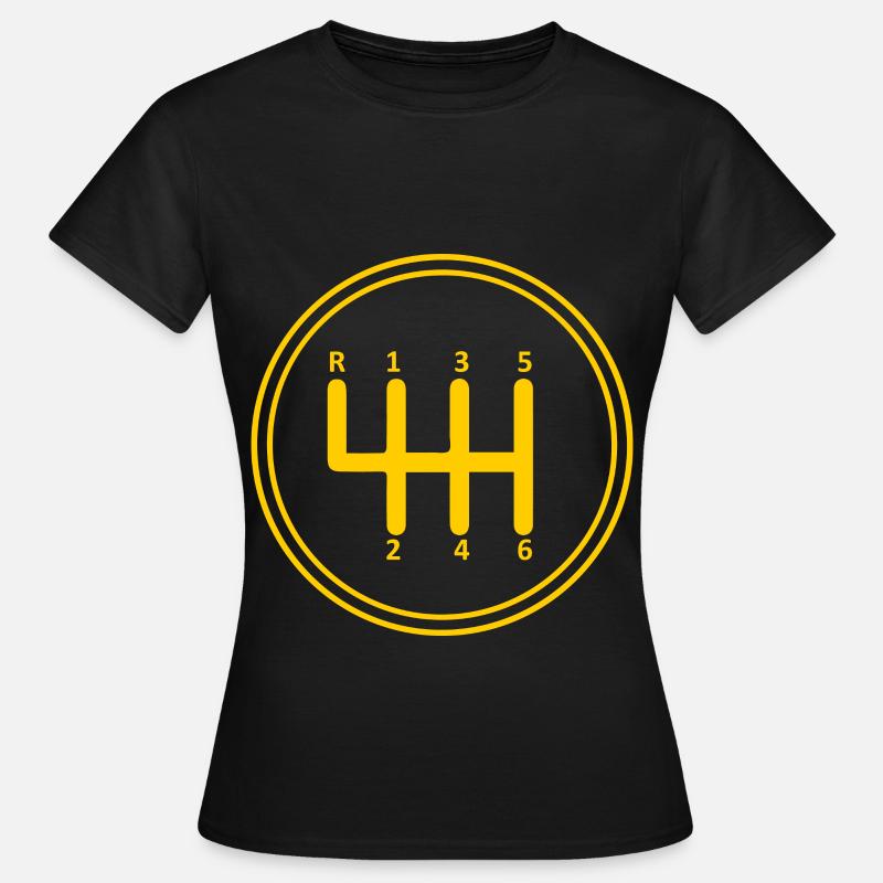 Shift knob stick lever - Women's T-Shirt - black