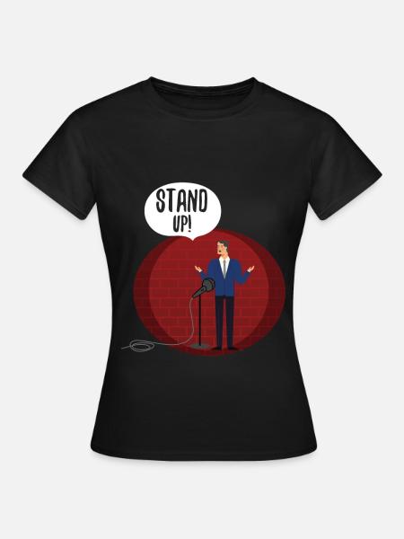 Cooles Komödien- oder Schauspielergeschenk - Frauen T-Shirt - Schwarz
