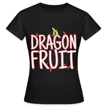 Dragon Fruit - Frauen T-Shirt - Schwarz - Vorne - AI Model Female 172 dark (172cm)