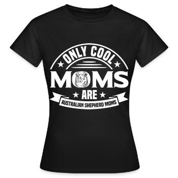 Berger australien Amateurs Berger australien - T-shirt Femme - noir - Devant - AI Model Female 172 dark (172cm)