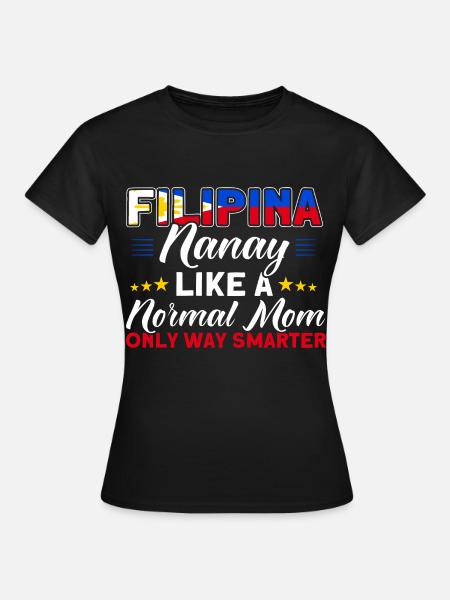 Philippinen Philippinisch Philippinische Flagge - Frauen T-Shirt - Schwarz