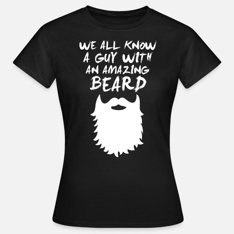 Beard - Beard - Women's T-Shirt - black