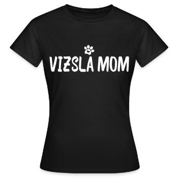 Vizsla Maman Blanc - T-shirt Femme - noir - Devant - AI Model Female 172 dark (172cm)