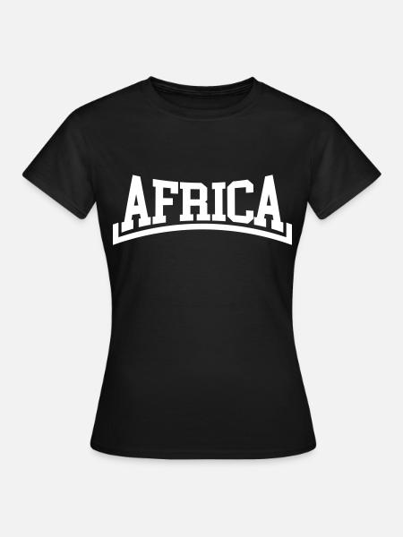 Africa - Frauen T-Shirt - Schwarz