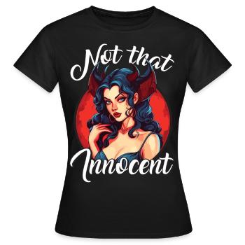 Demon Sexy Demoness Demon Demons Witch Succubus - Women's T-Shirt - black - Front - AI Model Female 172 dark (172cm)