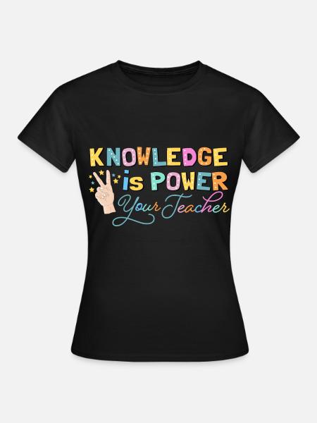 Lehrer - Frauen T-Shirt - Schwarz