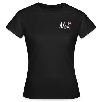 Mom - Frauen T-Shirt - Schwarz - Vorne - AI Model Female 172 dark (172cm)