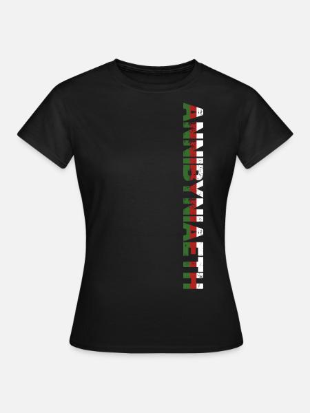 Annibyniaeth - Frauen T-Shirt - Schwarz