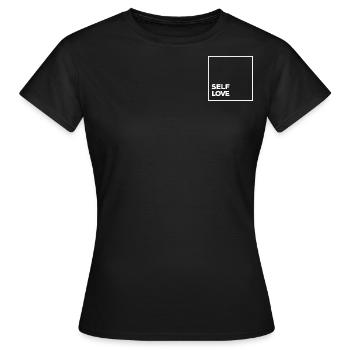 Amour de soi - T-shirt Femme - noir - Devant - AI Model Female 172 dark (172cm)