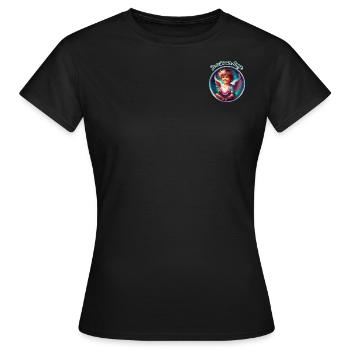 Je suis un Ange - T-shirt Femme - noir - Devant - AI Model Female 172 dark (172cm)