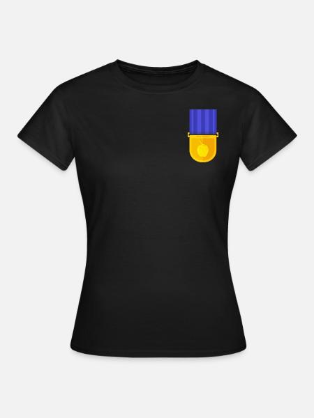 Red Savina Medaille - Frauen T-Shirt - Schwarz