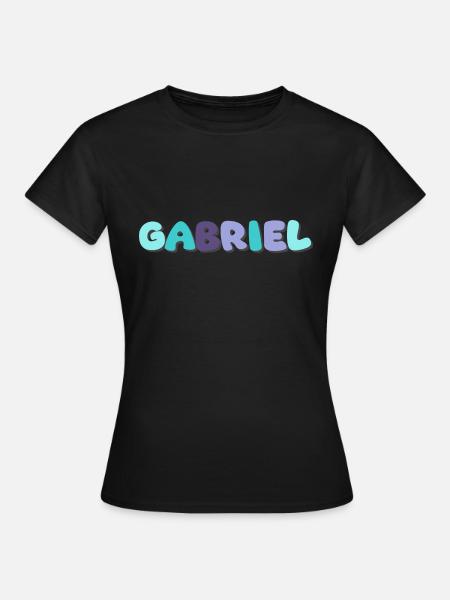 Name - Gabriel - Frauen T-Shirt - Schwarz