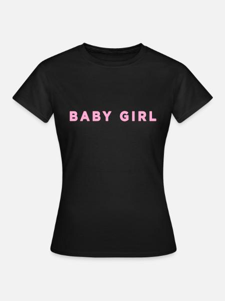 Baby Girl Girl Power - Women's T-Shirt - black