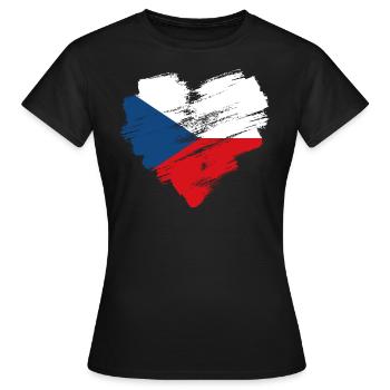 Tschechische Republik - Frauen T-Shirt - Schwarz - Vorne - AI Model Female 172 dark (172cm)
