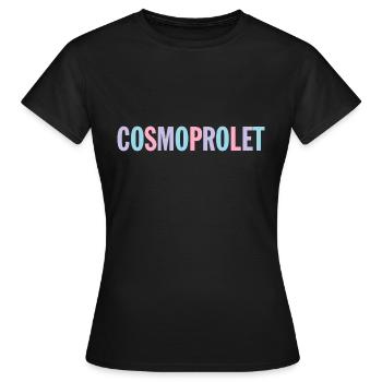 CosmoProlet Pastell - Frauen T-Shirt - Schwarz - Vorne - AI Model Female 172 dark (172cm)