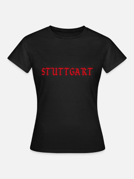 Stuttgart Old German - Women's T-Shirt - black