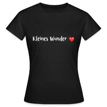 Petit miracle - T-shirt Femme - noir - Devant - AI Model Female 172 dark (172cm)