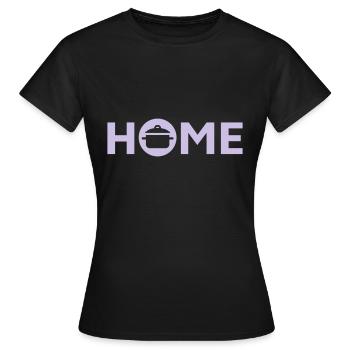 Kochhaus, Haushalt - Frauen T-Shirt - Schwarz - Vorne - AI Model Female 172 dark (172cm)