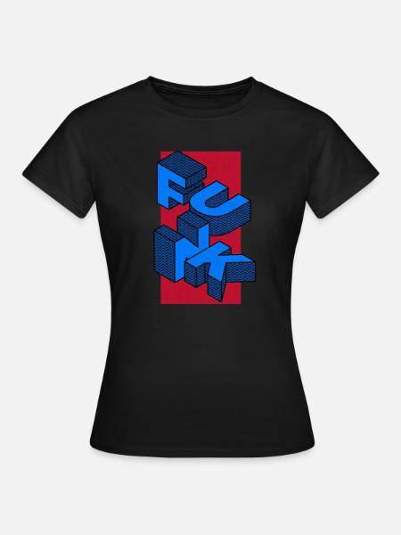 Musique funk funk - T-shirt Femme - noir